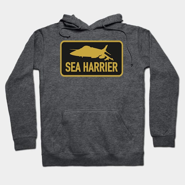 Sea Harrier Hoodie by Firemission45